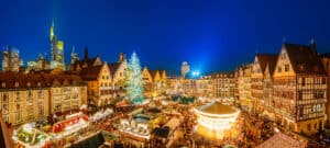 Christmas market in Frankfurt